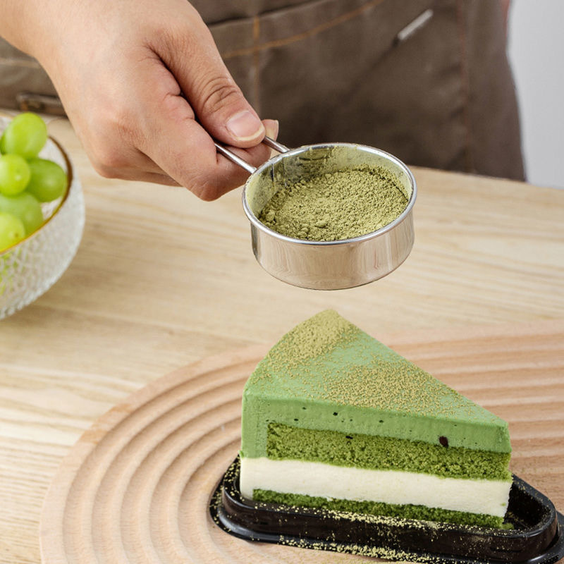 Mini Ultra-Fine Flour Sieve, Handheld Flour Sifter, Cocoa Powder Spreader, Sugar Powder Sieve, Filter Sieve, Small Matcha Powder Sieve