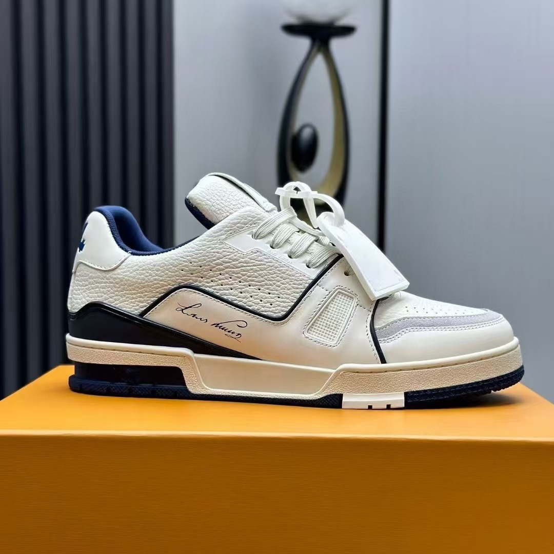 Guangzhou versión superior original puro paquete completo entrenador de asno zapatillas deportivas casuales de cuero para parejas hombres y mujeres skate