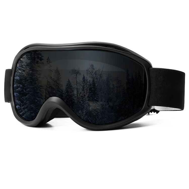 Unisex Men's and women's double-layer anti-fog goggles for skiing outdoor cylindrical snow goggles_voghion.com