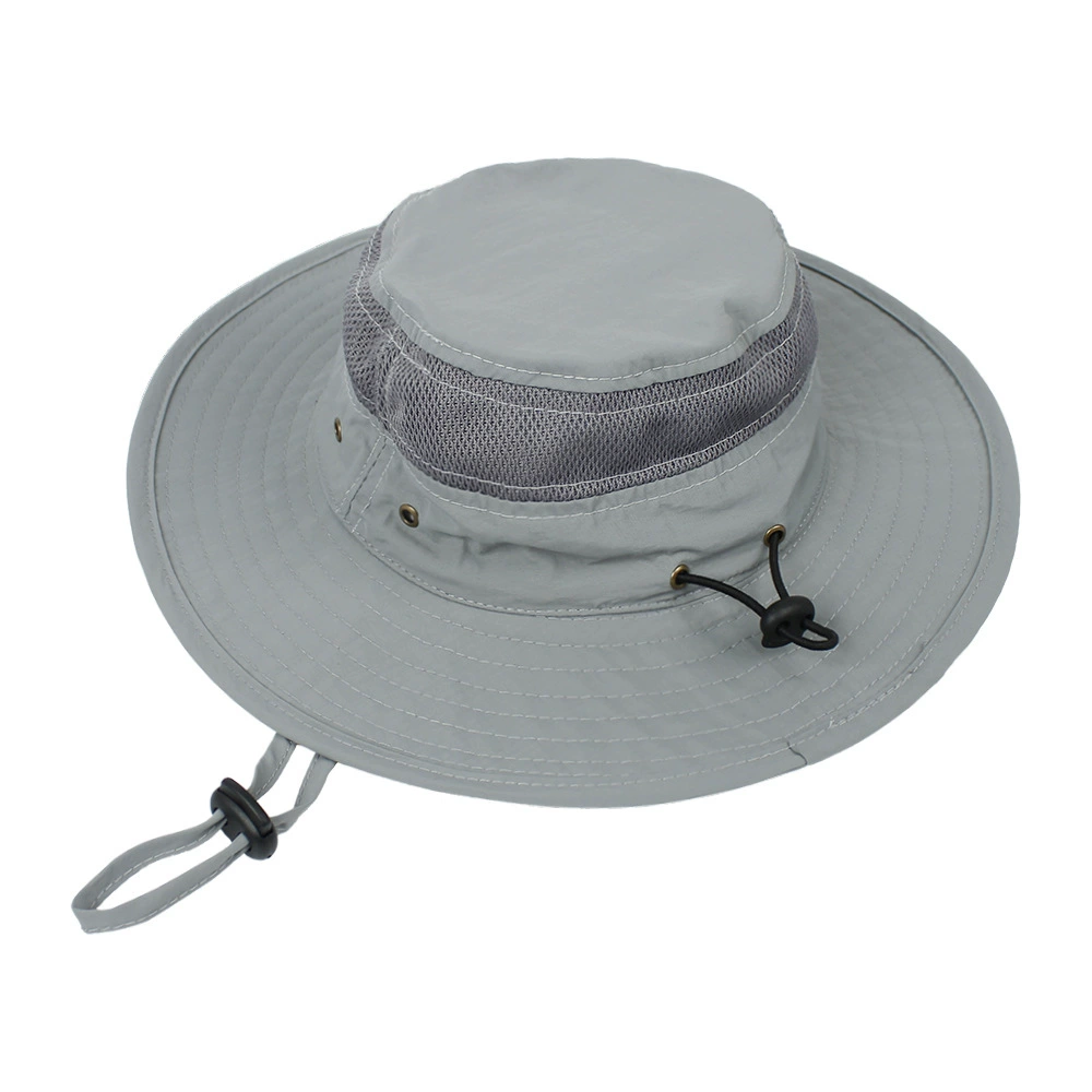 2021 Summer Boonie Bucket Hats For Kids Fisherman Hats With Wide Brim Sun Fishing Bucket Hat Breathable mesh polyester quick cut baby essential 