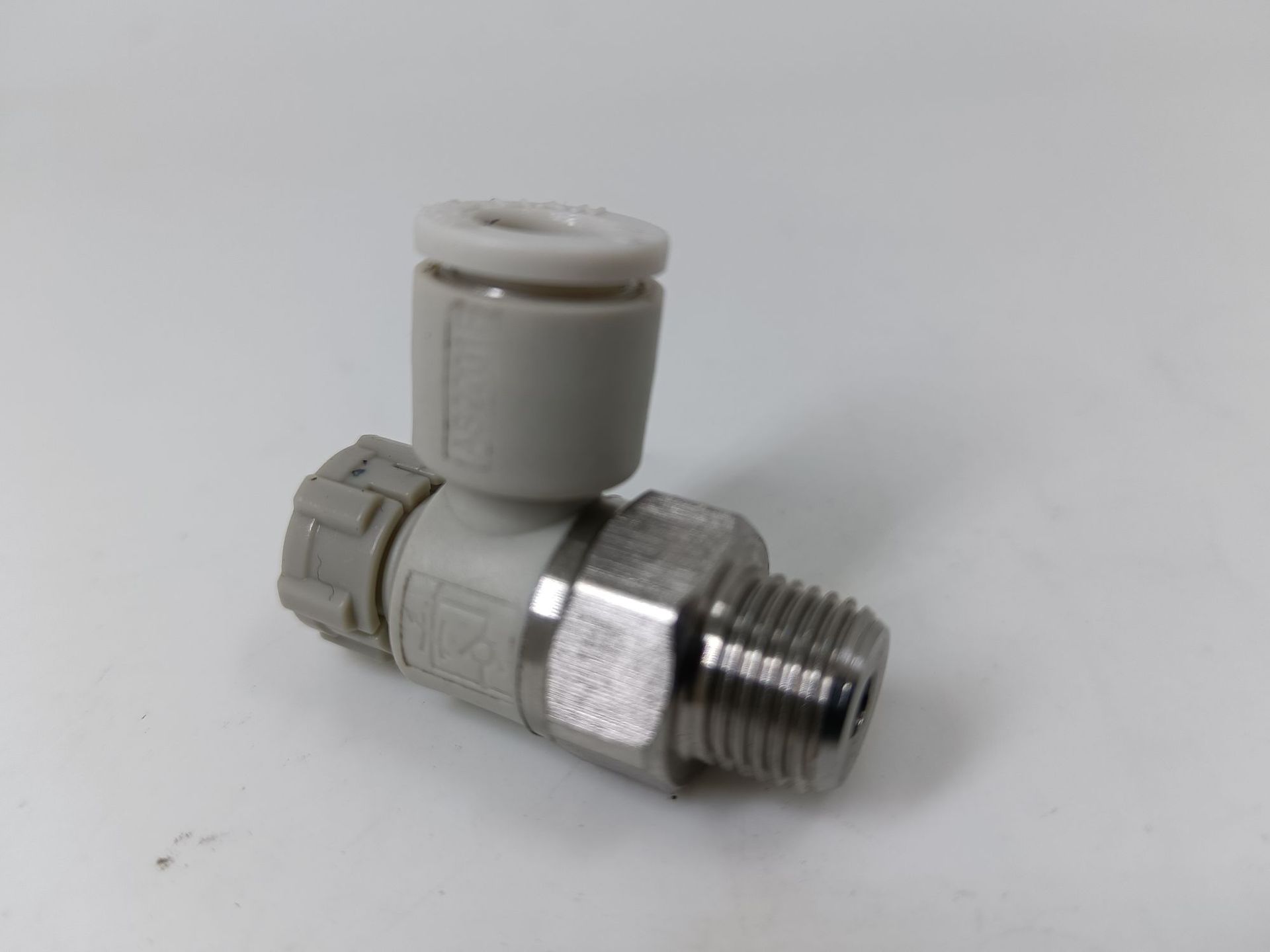 锂电池行业 禁铜锌接头 PTL系列不锈钢推锁型调速阀