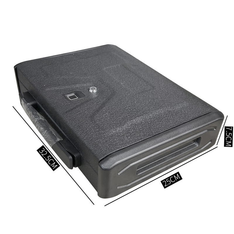 T6专供亚马逊手提便携式手枪盒指纹钥匙解锁商务旅游居家