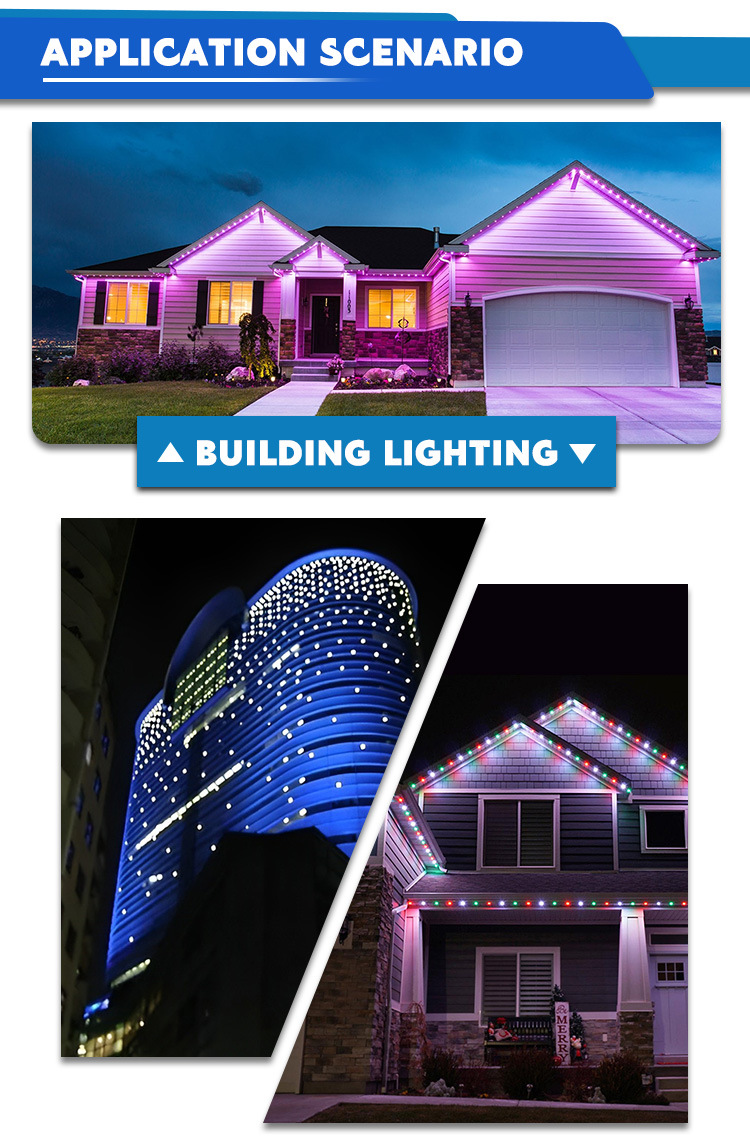 LED点光源6公分60mm黑色底壳半球水晶罩黑线像素灯二次封