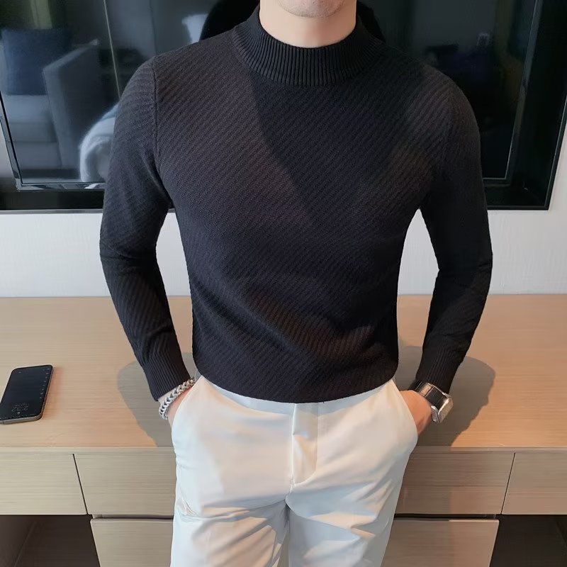Keep warm base body-friendly trend knitted sweater