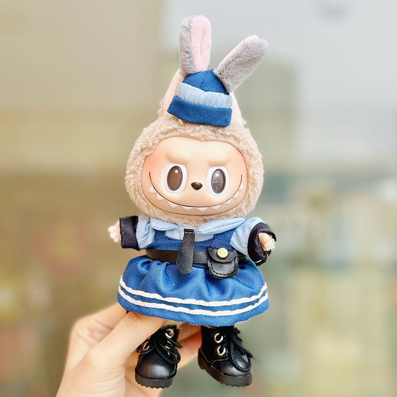 Conejo policía zapatos de cuero negro