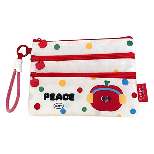 Tengyi original cartoon ID storage bag, travel passport, air ticket, overseas ID card, card bag, portable small bag