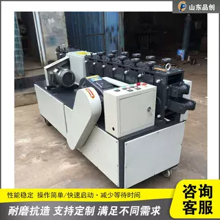 建筑管方管调直机 脚手架管材矫直保养设备 钢管弯曲修复机器