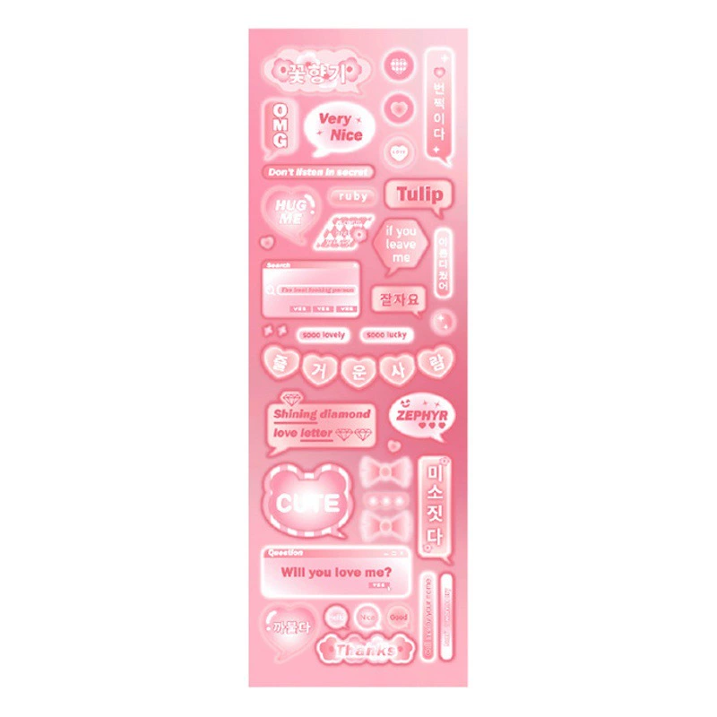 Оптовая оценка карты костюм оригинальные милые слизи карты наклейки корейский лазер ручной счет мультфильм ПВХ наклейки декоративные наклейки