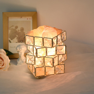 Nightlight Bedroom Sleep Table Lamp Bedside Lamp Advanced Sense Romantic Atmosphere Tanabata Birthday Gift Aromatherapy Atmosphere Lamp