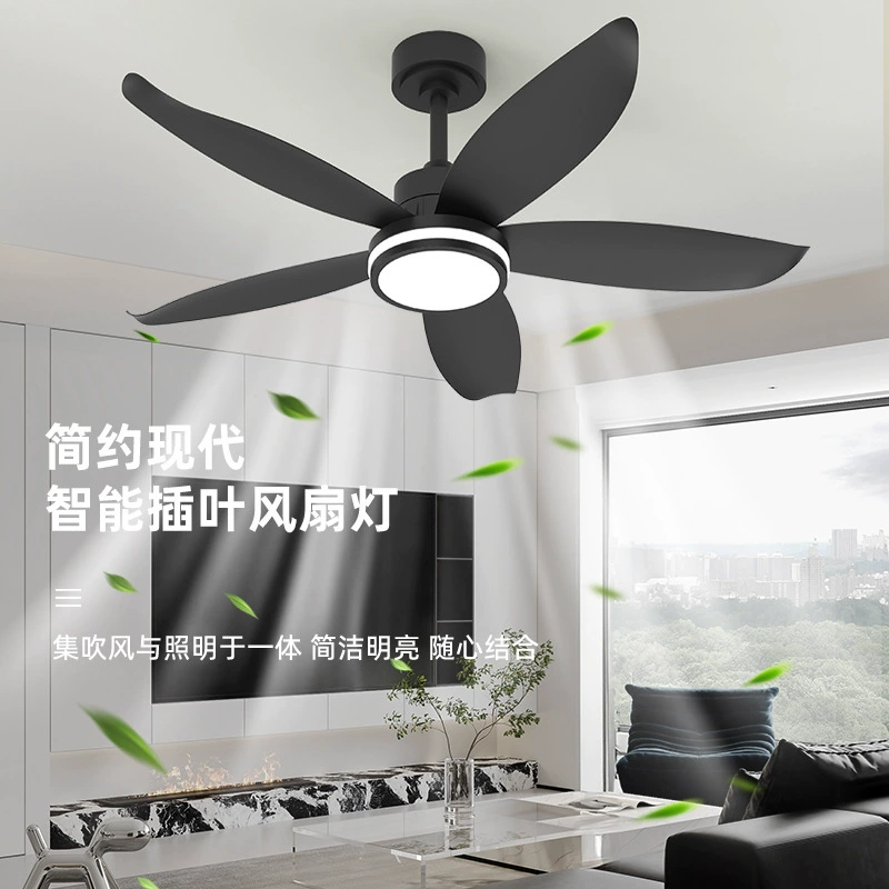 Крестообразная веерная люстра, простая лампа для ресторана в форме листа с электрической вентиляторной лампой, американский стандарт, европейский стандарт, японский стандарт, прямые продажи с фабрики.