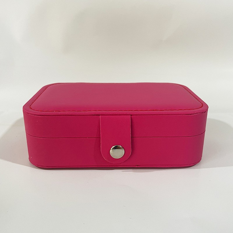 Caja Organizadora de Joyas Antioxidante para Viaje de Cuero PU
