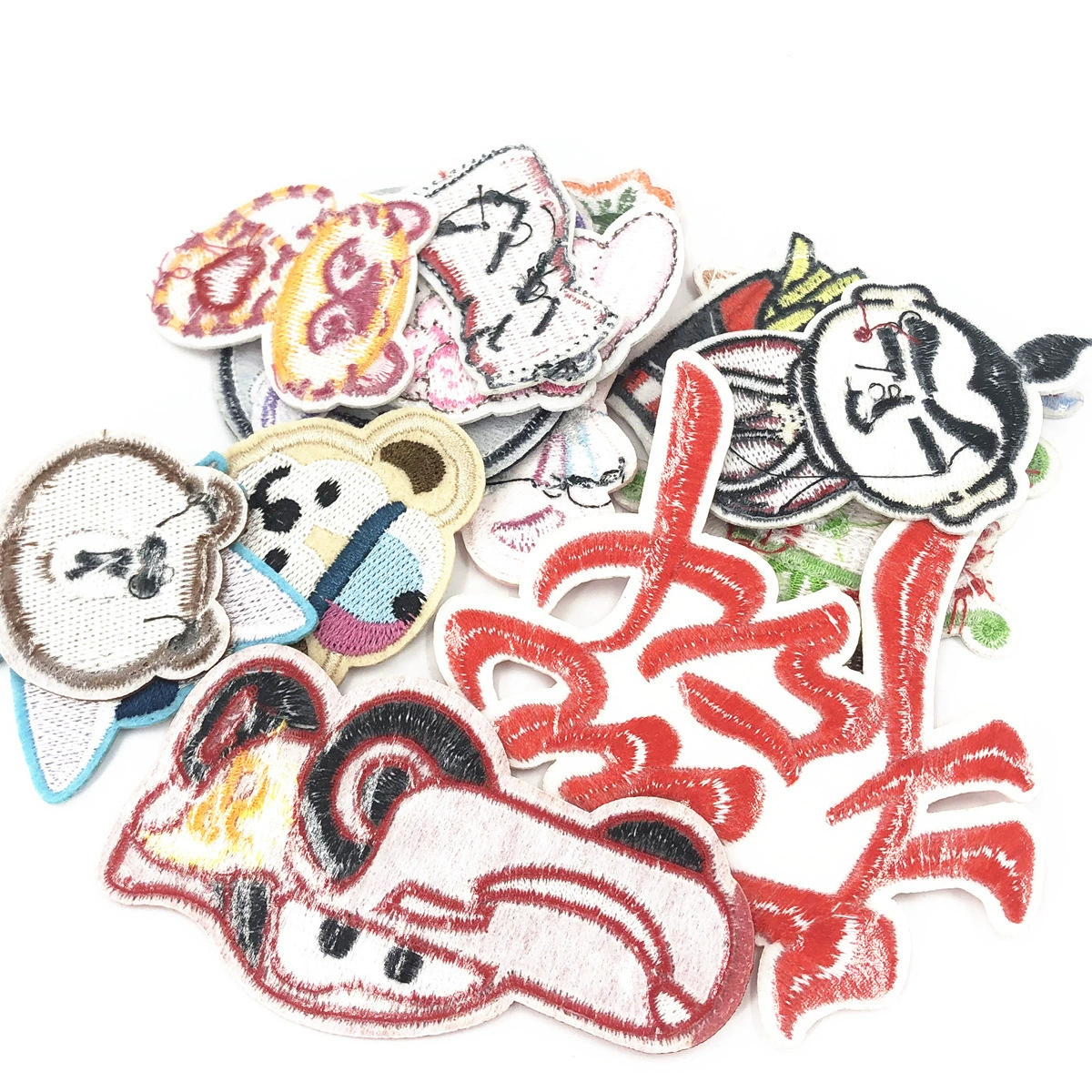 Cartoon children's patch, with embroidery, custom-made