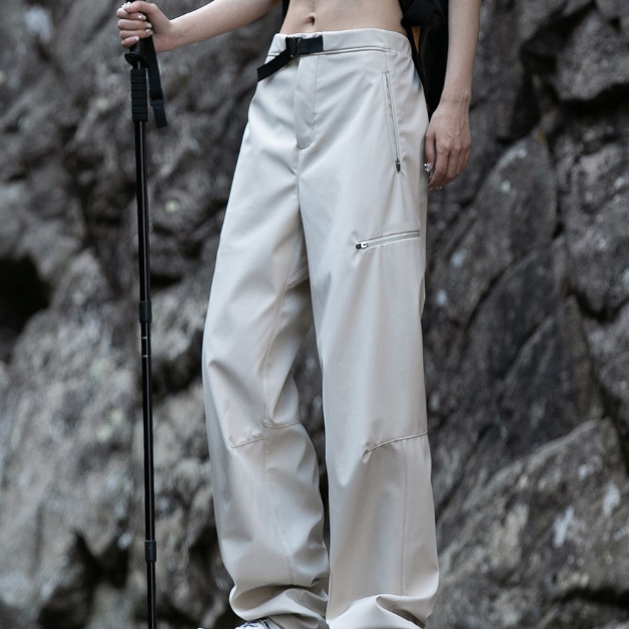 [Brand Alternative] Women's Soft Shell Pants for Spring and Summer, New Water-Repellent Petite Outdoor Hiking and Mountaineering Pants for Men