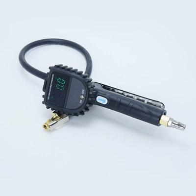 【Taibaomu】Rechargeable Led Tire Inflator Gauge Tire Pressure Gauge Digital Display Car Tire Pressure Meter (Air pressure gauge/tire pressure gauge)