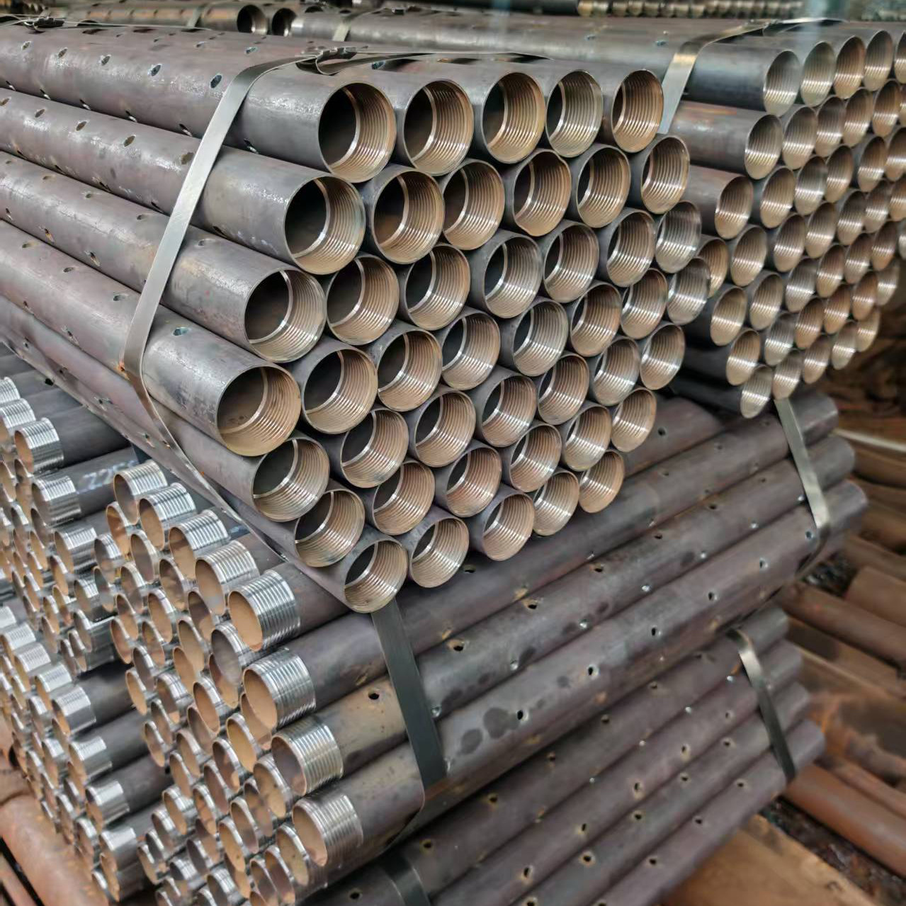 岩层地质管厂家供应矿用钻探根管钢花管筛管矿用套管地质管岩芯管