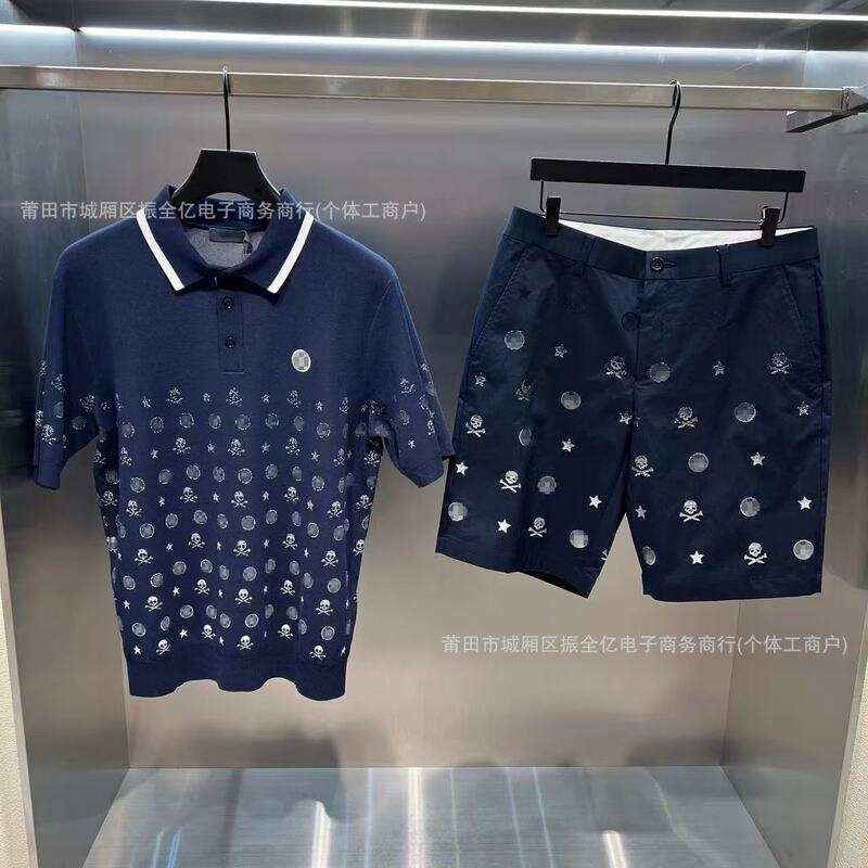 Men's 26 Spring/Summer New Golf Apparel Letter Print Cool and Versatile Casual Shorts Comfortable Sports Breathable Pants
