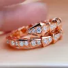 Golden ring, pink gold
