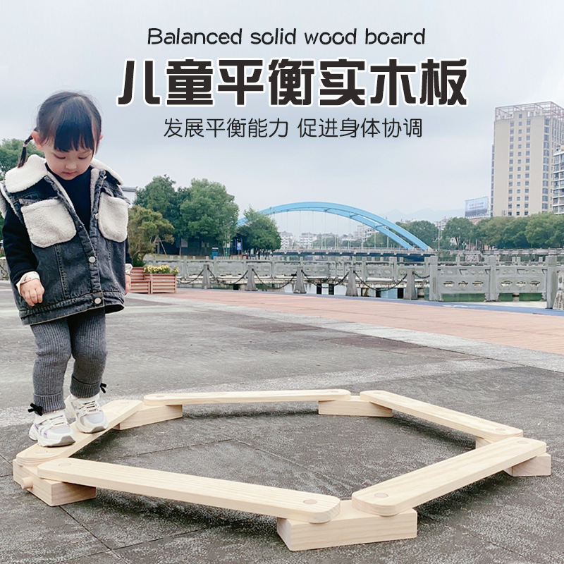 Wooden toy sensorics for training