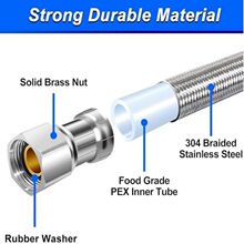 �羳����304���P䓾�����3/8���߉�����ˮ��PEX�ȹ�����Mˮ��