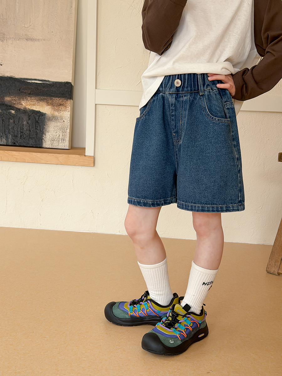 Children's design denim skirt