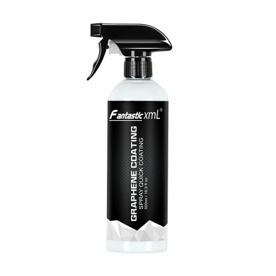 Automotive coating agent graphene glazing maintenance anti-fouling anti-grain delay car paint oxidation hand spray coating spray in stock (Cleaning/curing agent) - f-graphene-coating-english-500ml