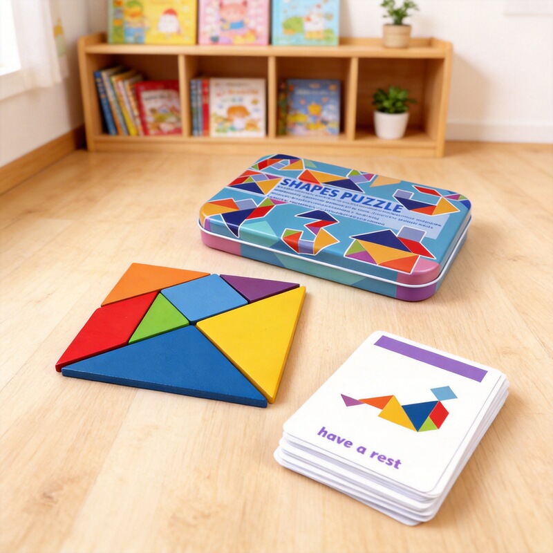Children's wooden colorful jigsaw puzzle iron box storage puzzle puzzle puzzle early Education Intelligence Digital letter toys Children's wooden colorful jigsaw puzzle iron box storage puzzle puzzle puzzle early Education Intelligence Digital letter toys