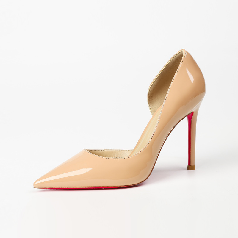 Side empty nude apricot red bottom 10cm