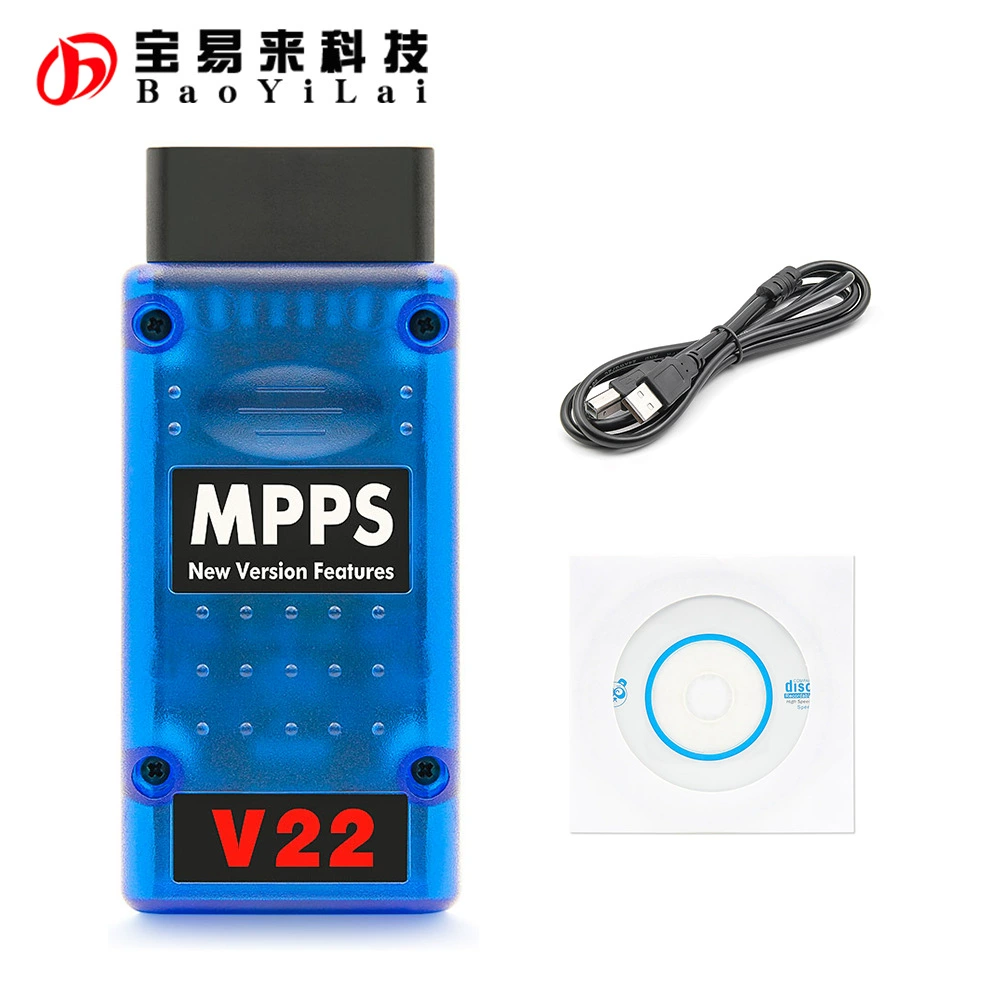 MPPS V22 Master ECU Tricore Cable non-locking Multi-Language без ограничения количества точек