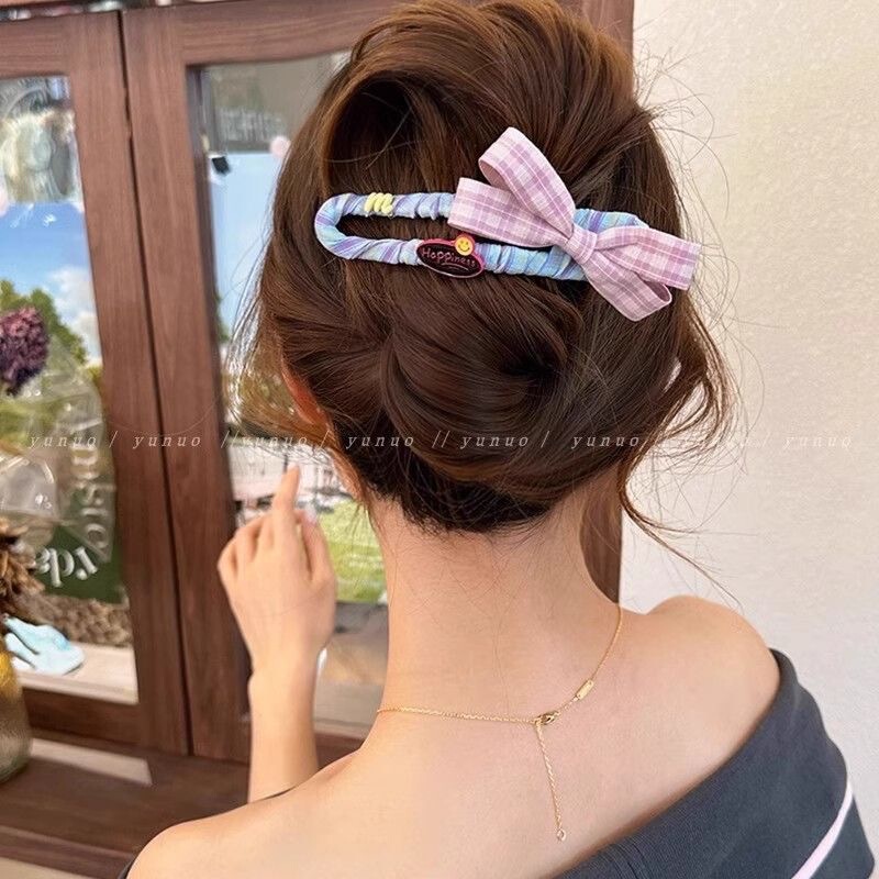 女性の後頭部用のかわいい犬のヘアピン 2025 新しいホットスタイルのハイエンドヘアピンカモノハシクリップ漫画の頭飾り|undefined