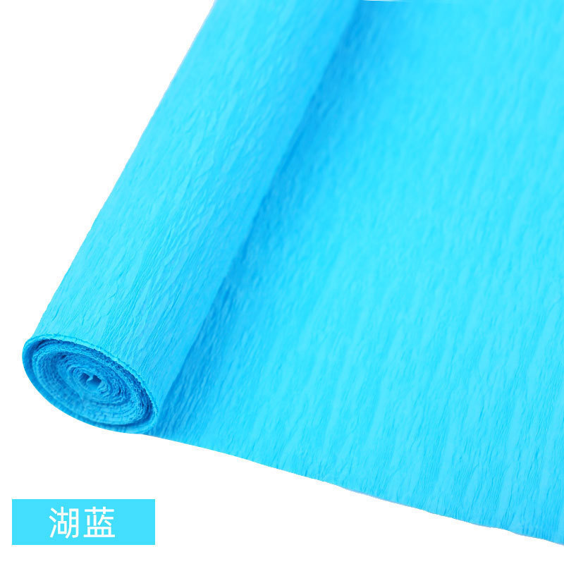 手工制作皱纹纸加厚纸褶皱纸手工纸材料折纸彩色DIY卷边花玫瑰花|undefined