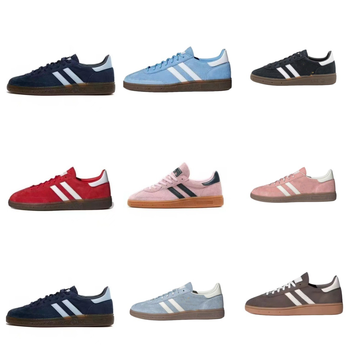 Cross-Border High-End Version of the German Training Shoes 3Rd Generation Spezial Suede Versatile Fashionable Wear-Resistant Breathable Low-Top Sports Sneakers