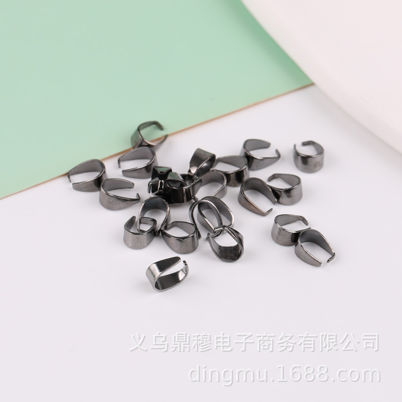 Accesorios de la joyería DIY metal melón semilla hebilla COLLAR COLGANTE hebilla de la joyería hebilla abierta hebilla de hierro colgante