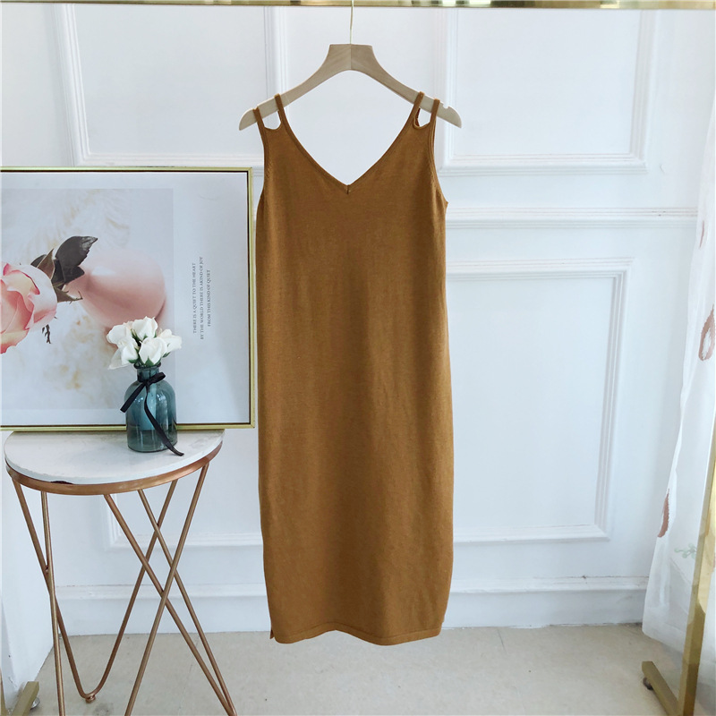 Demi-season brand knitted straps
