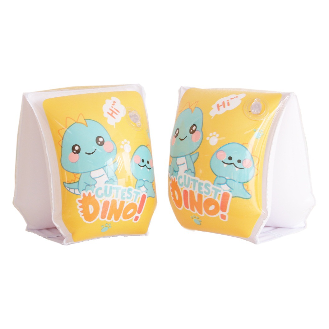 Couple ins style cute cartoon children's arm ring water sleeve thick buoyancy arm ring swimming sleeve swimming equipment double airbag