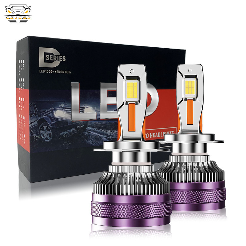 Fábrica transfronteriza directa 240W tres tubos de cobre accesorios de faro LED H1H4H7H119005 adecuados para faro