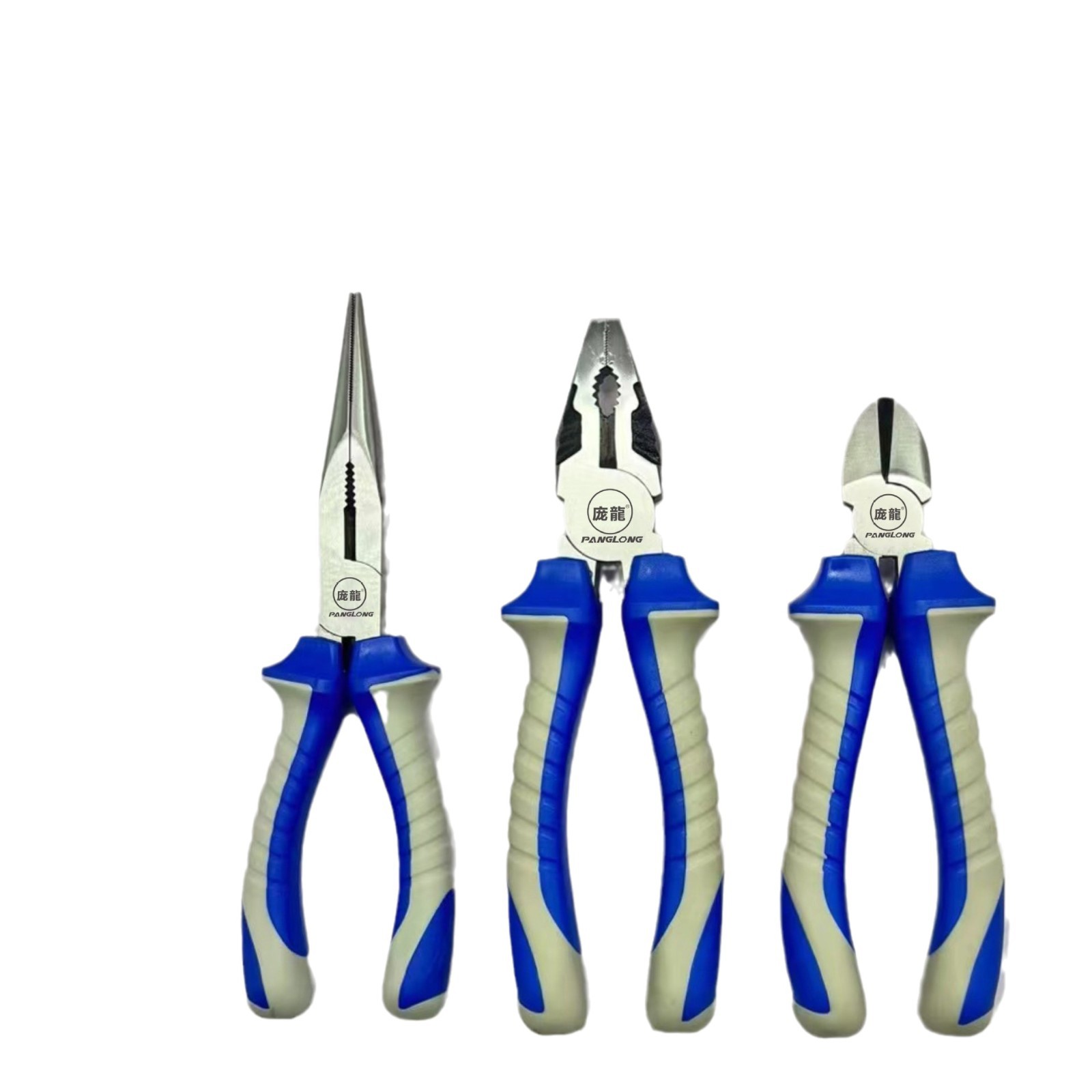 Alicates de alambre de grado industrial Alicates de 8 pulgadas Alicates de boca de tigre Alicates de corte de alambre domésticos de acero con alto contenido de carbono que ahorran mano de obra