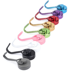Neodymium Iron Boron Strong Rotating Color Hooks, 360-Degree Rotating Magnetic Cup Hook, Multi-Color Rotating Magnetic Hook