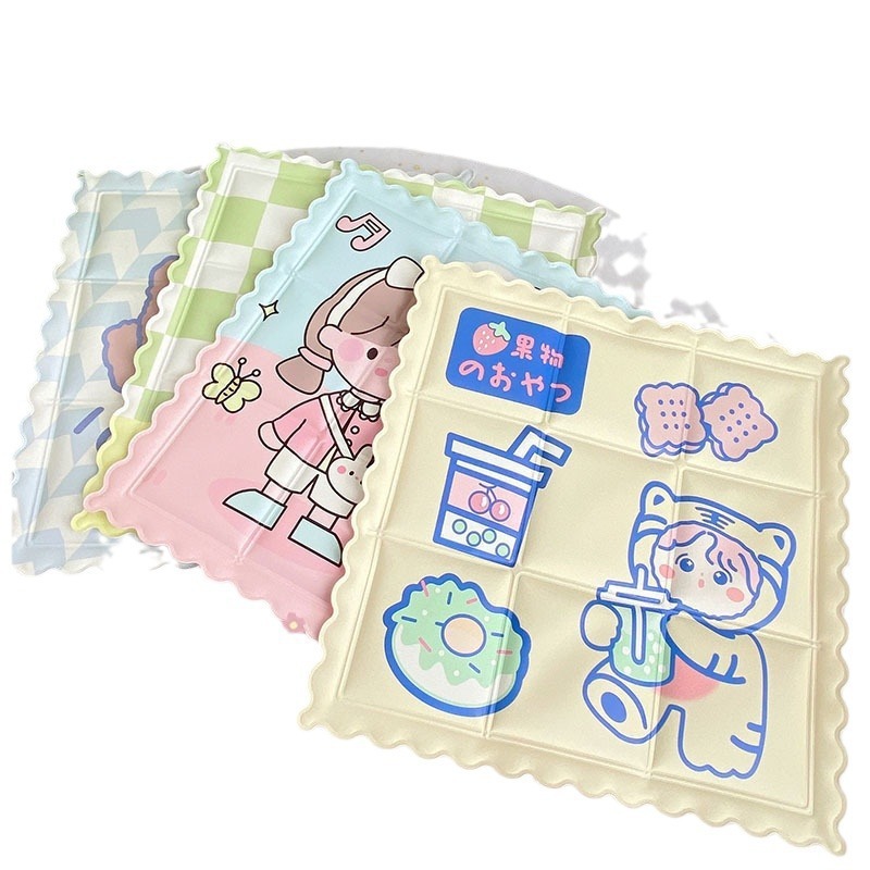 漫画アイスパッド夏かわいいオフィス冷却クッションゲル冷却新しいアイスパッド学生おならクッション夏クール 2 メートル|undefined