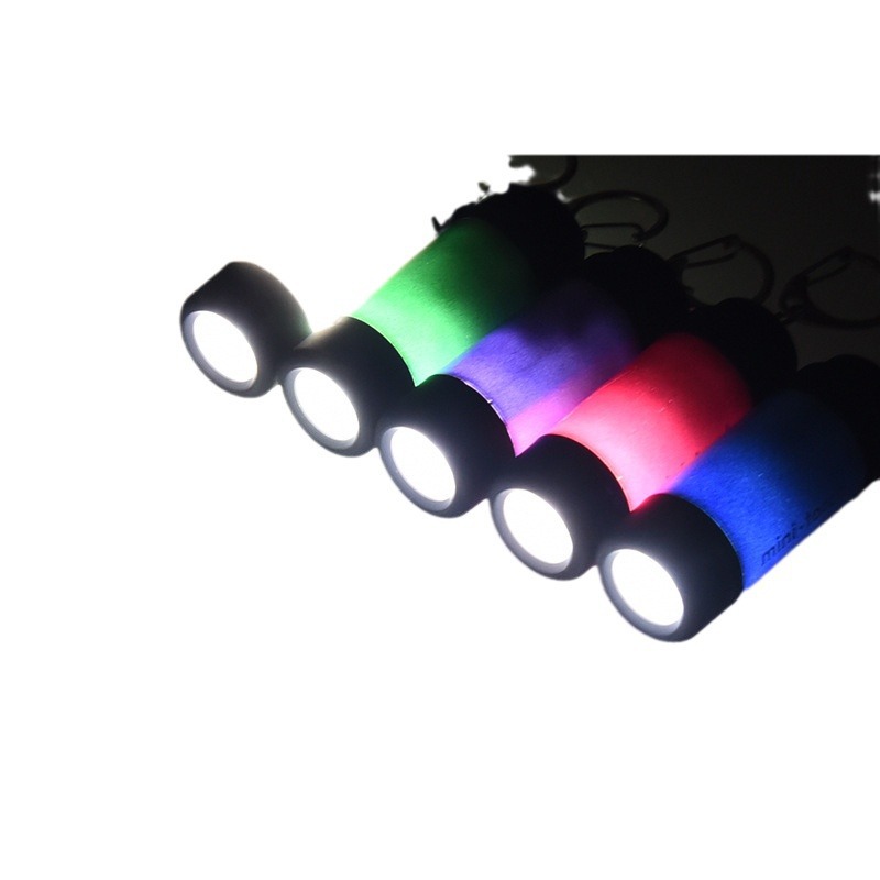 Transfronterizo Super brillante LED mini linterna mini llave de la lámpara USB recargable extendida pintura Perla pequeña linterna