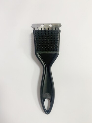 Direct sales supply 8-inch pointed tail barbecue grill pointed tail brush barbecue tool cleaning