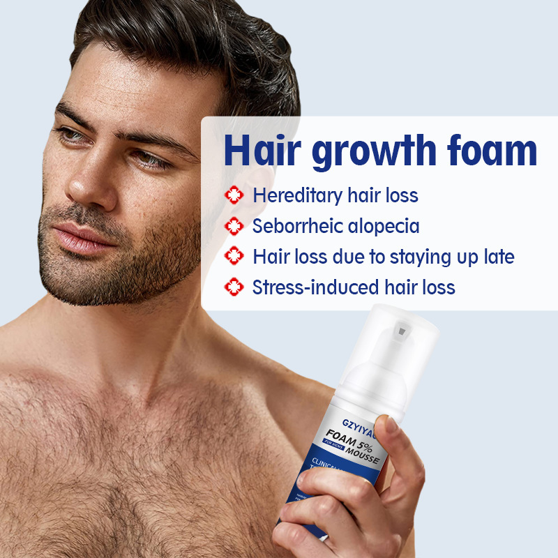 跨境米诺喷雾泡沫剂 hair grow密发护发头疗液头发护理精华慕斯|undefined