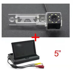 5-inch folding display, dedicated 8-lamp car LCD high-definition screen display, two video inputs, reversing priority
