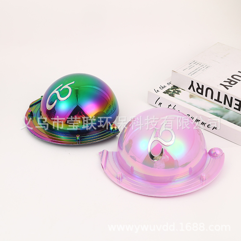 尼龙化妆刷彩色镜面UV喷涂加工 塑胶零件配件电镀表面镀膜处理