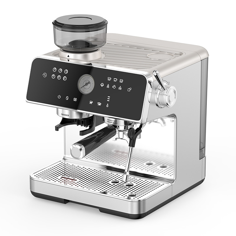 Máquina de extracción de café en frío con pantalla táctil Máquina de molienda semi-automática para el hogar italiano