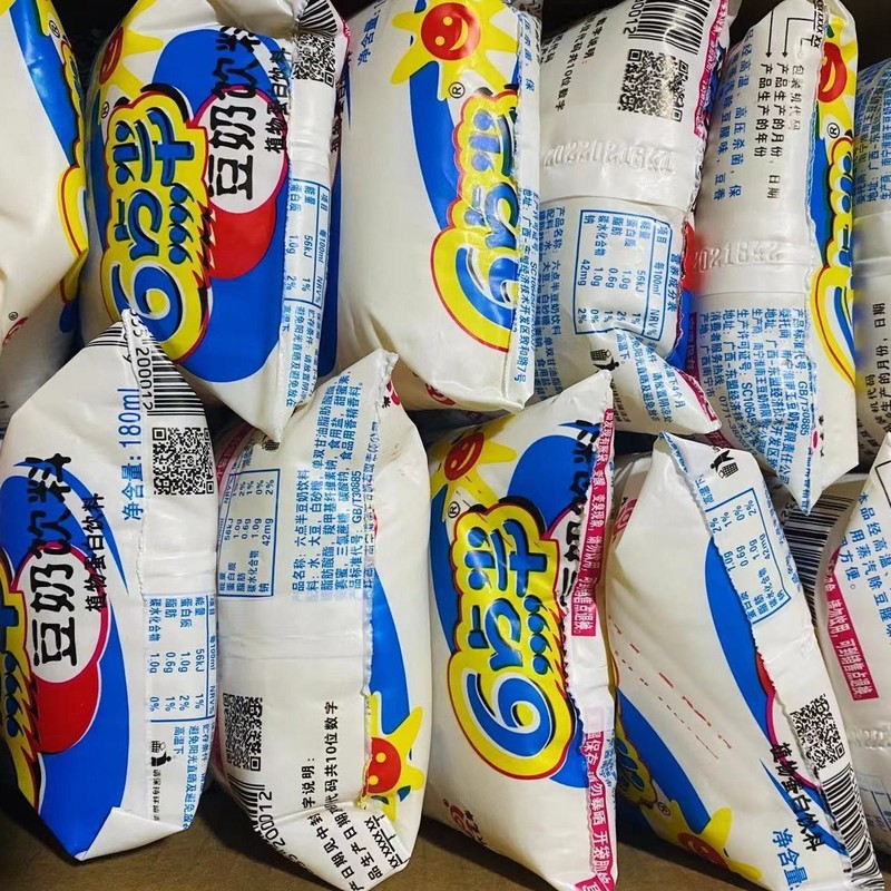 儿时饮料六点半豆奶回忆经典原味早餐奶豆浆/袋跨境电商包邮|undefined