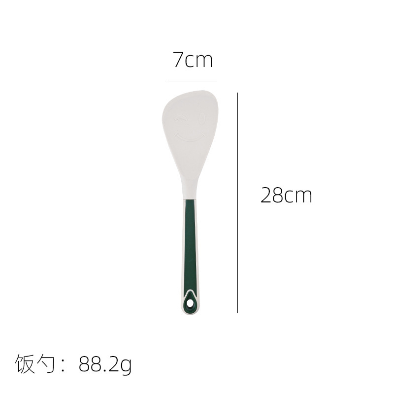 Nuevo PP mango de silicona utensilios de cocina juego de 10 piezas herramientas de cocina olla antiadherente cuchara de cocina cuchara de sopa juego de cerca de espátula