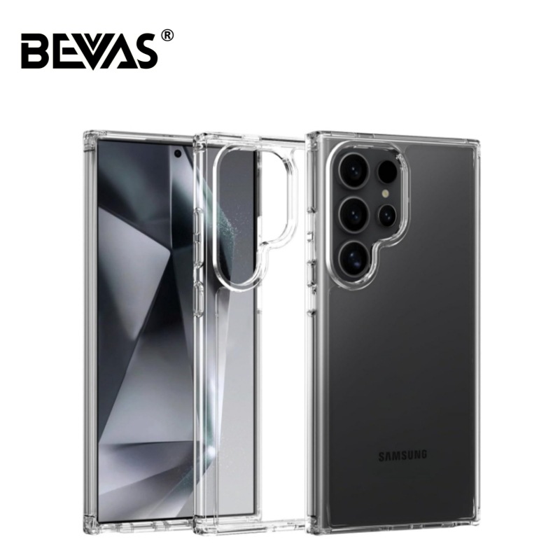 BEVAS适用三星S25Ultra手机壳S25新款高透明保护壳S24+磁吸外壳套
