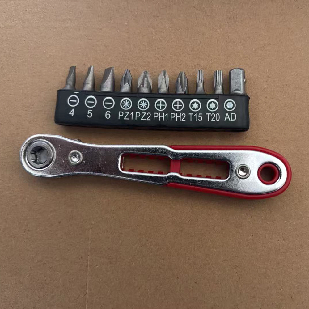 Llave inglesa roja delgada de 36 dientes + Grupo de cabeza de lote ad