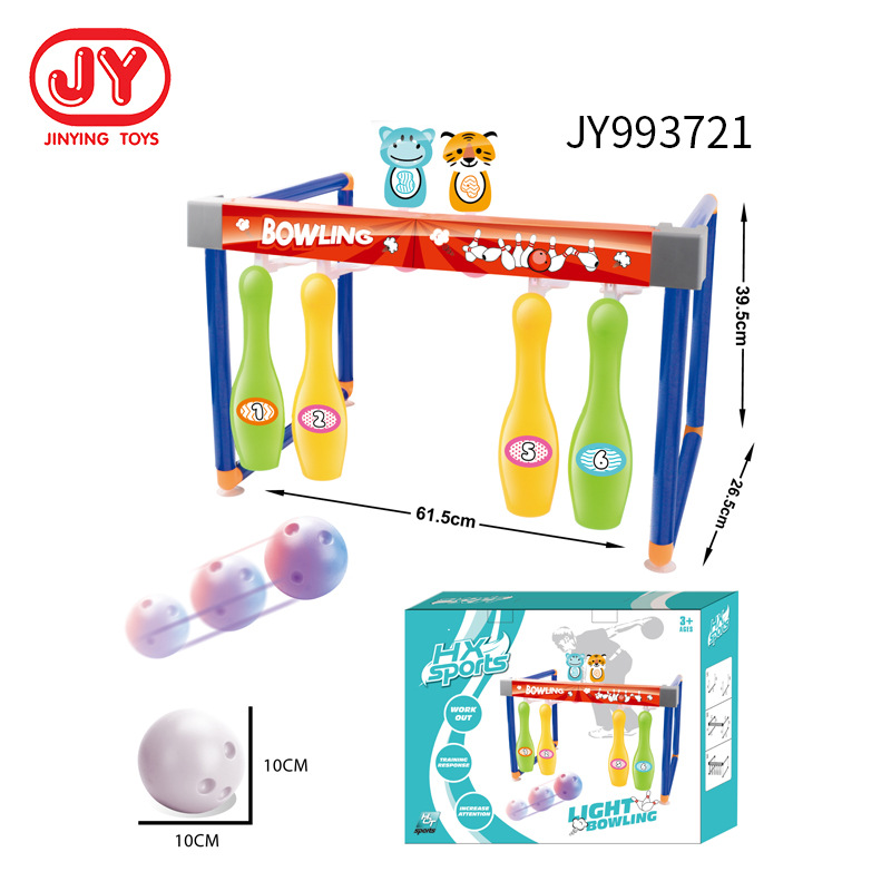 Juego de bolos del Club de Golf juguetes para niños de la serie juguetes al aire libre entre padres e hijos jardín de infantes deportes material didáctico