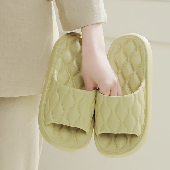 Household Slippers Women's Summer Outfit Indoor Household Slippers Bathroom Non-slip Slippers Men's Wholesale